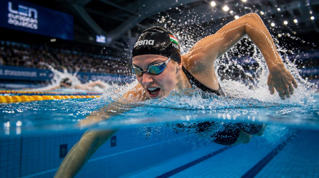 Sarah Sjöström nöjd med silver på 50 meter frisim: "Valören skiter jag i"