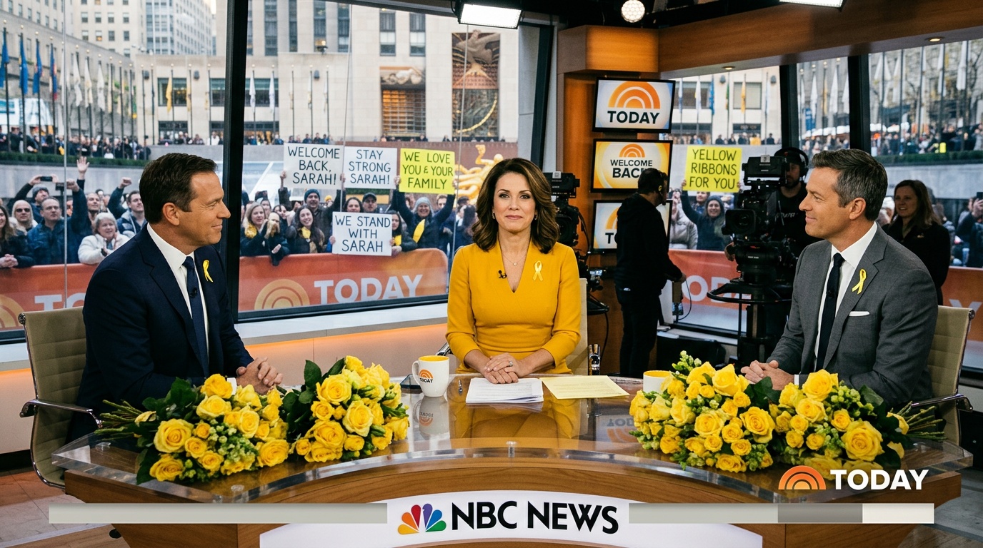 Savannah Guthrie tillbaka i "Today" efter 2 månaders frånvaro