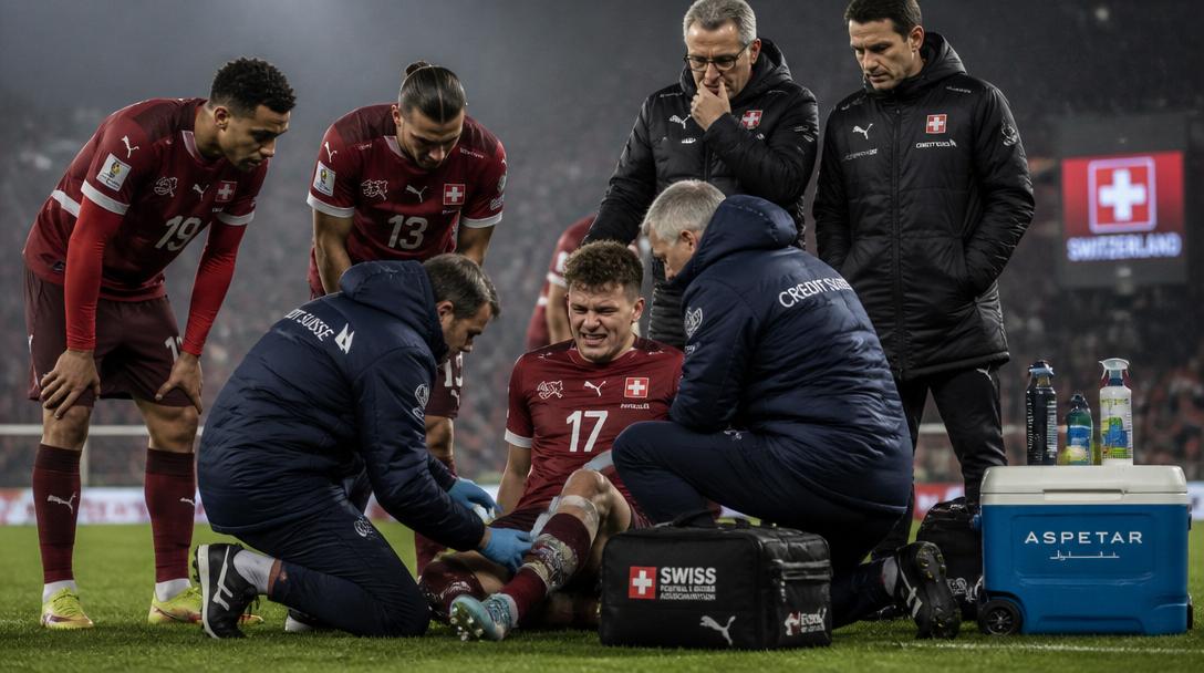 Schweizisk VM-stjärna skadade knät på träning – missar kvällens kvartsfinal