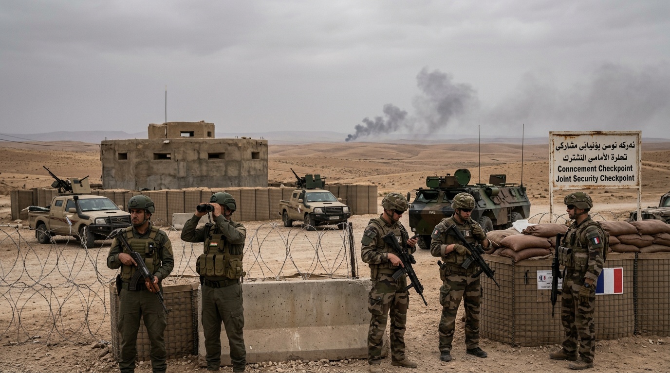 Sex franska soldater skadade i drönarattack i Irak