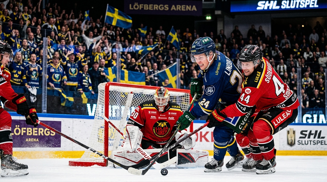 SHL-slutspelet drar igång med två åttondelsfinaldueller på tisdagen