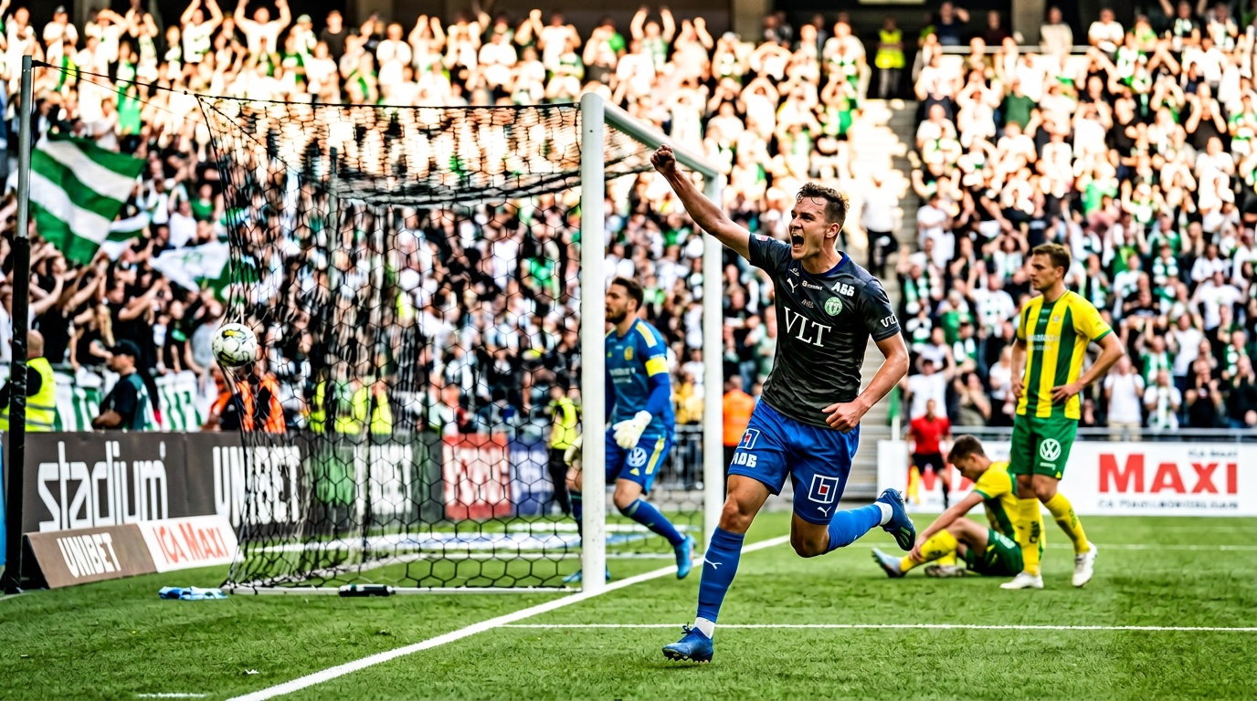 Sirius slog Hammarby med 2–0 och toppar allsvenskan