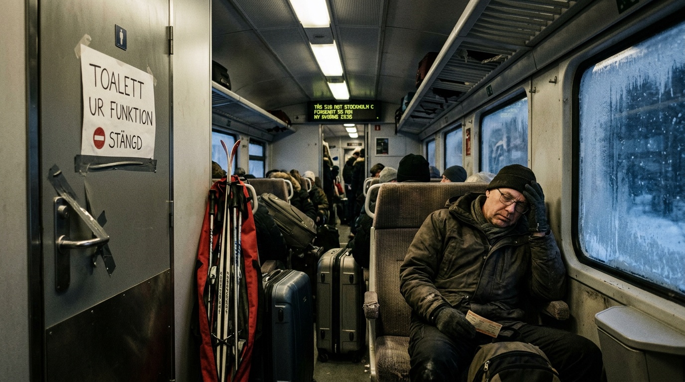 SJ slipper böter för nattågskaos, trots garanterad vinst på skattebetalarnas bekostnad