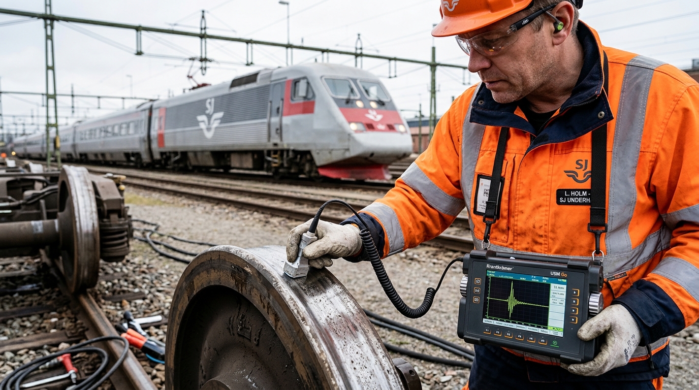 SJ: Undersökning av spruckna X2000-hjul kan ta flera veckor