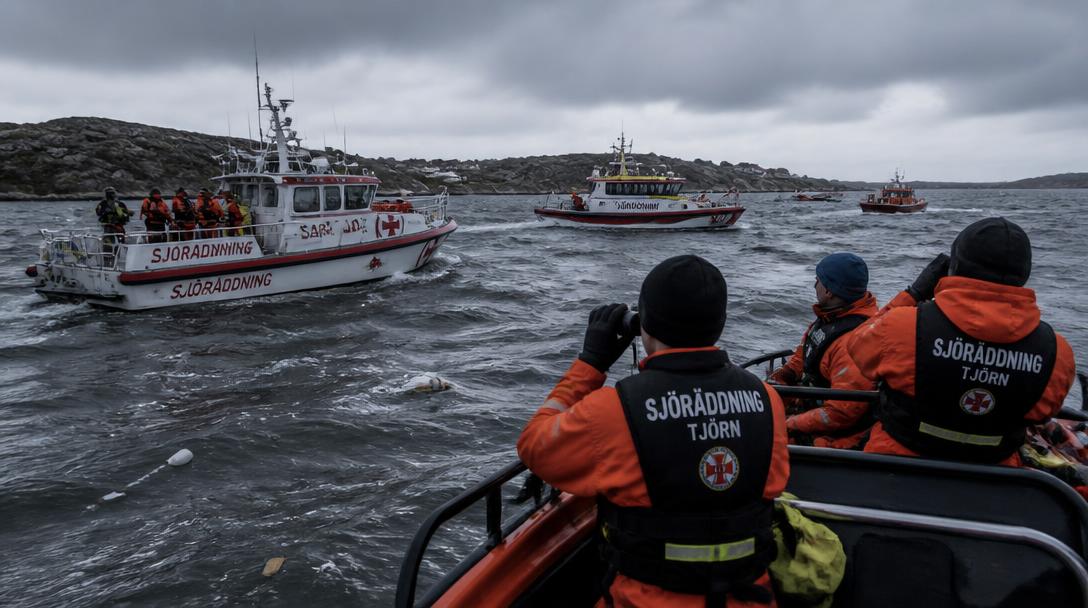 Sjöräddningssällskapet tror sig ha hittat vraket efter olyckan utanför Tjörn