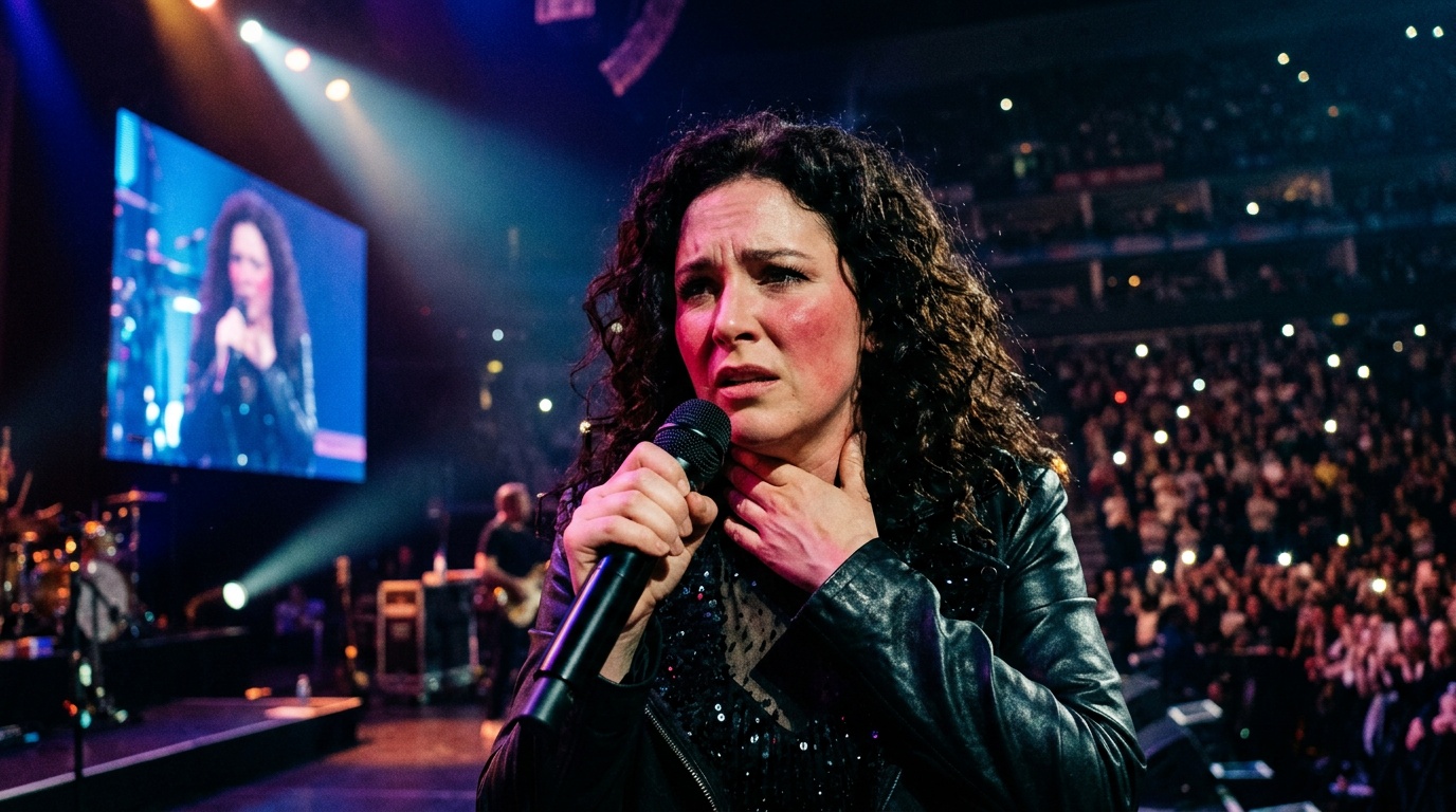 Sjuk storfavorit missade presskonferensen inför Melodifestivalens final