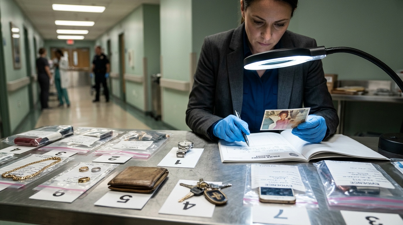 Sjukhusanställd gripen misstänkt för stölder från patienter i Stockholm