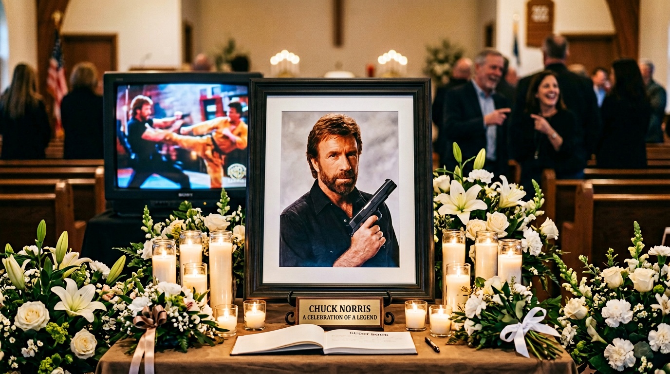 Skådespelaren Chuck Norris är död – blev 86 år