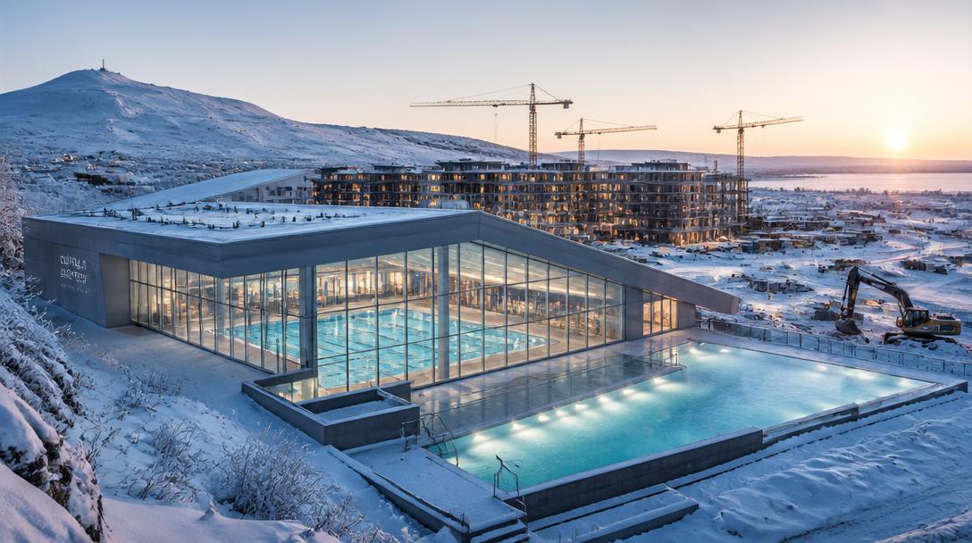 Skandalbadet Midnattsolsbadet i Kiruna har öppnat efter kostnadschock