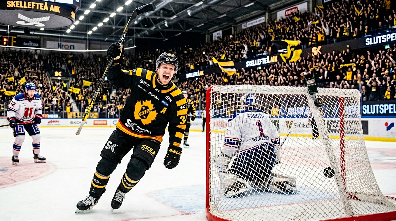 Skellefteå klart för SM-final efter 4–1 mot Luleå