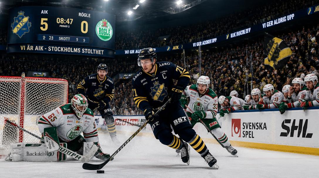 Skellefteå krossade Luleå med 6–1 i norrbottensderby