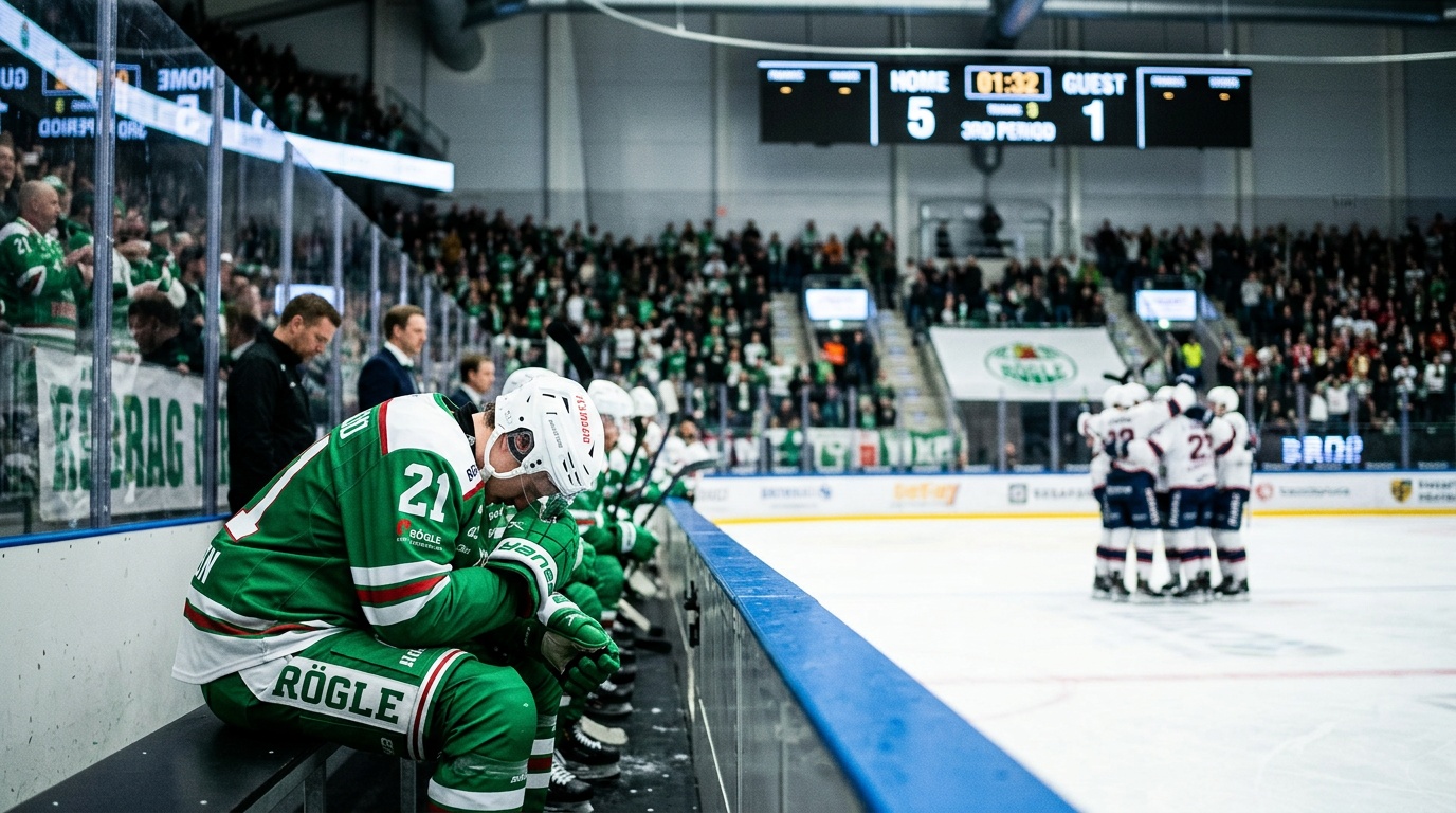 Skellefteå krossar Rögle igen, leder finalen med 2–0