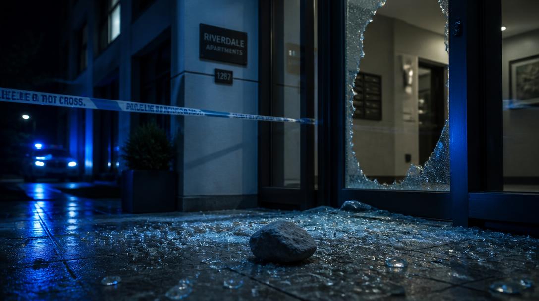 Skjutning genom lägenhetsdörr i Trångsund – flera hemma när skotten avlossades