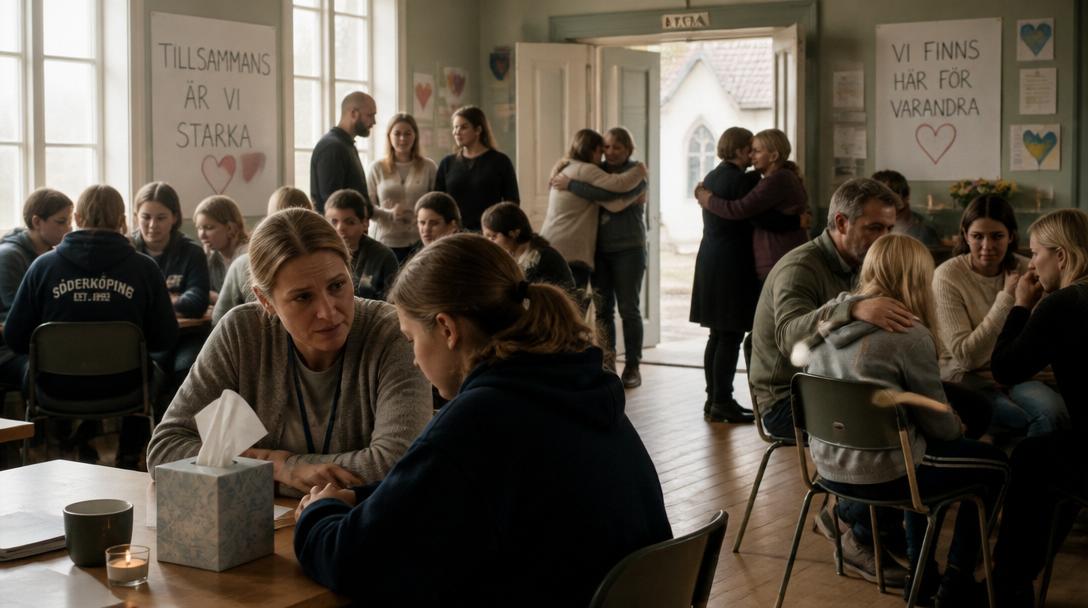 Skolor och kyrka öppnar efter mordförsök på två flickor i Alvesta