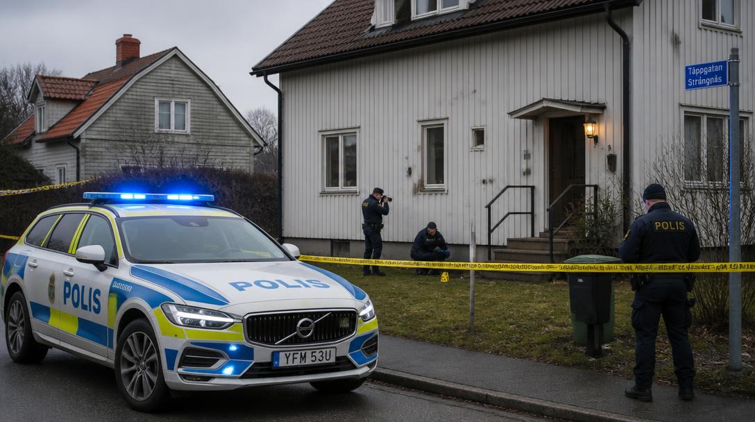 Skott avlossades mot hus i Strängnäs, mordförsök anmält