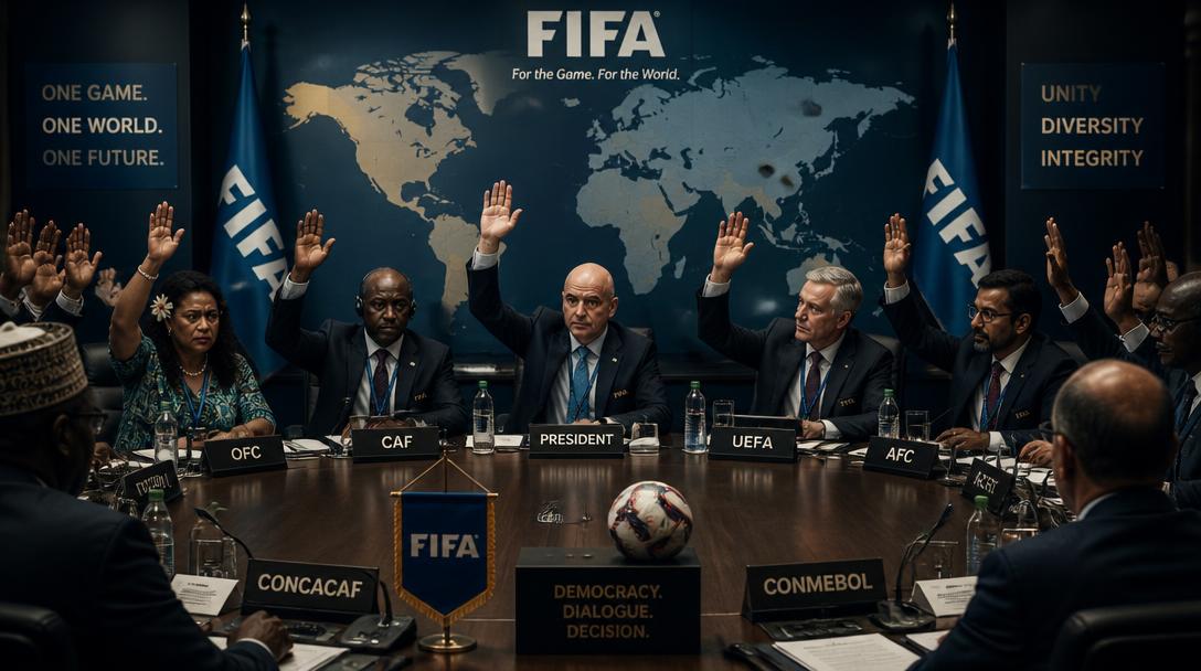 Små fotbollsnationer kan bli avgörande i maktkampen om Fifas ledarskap