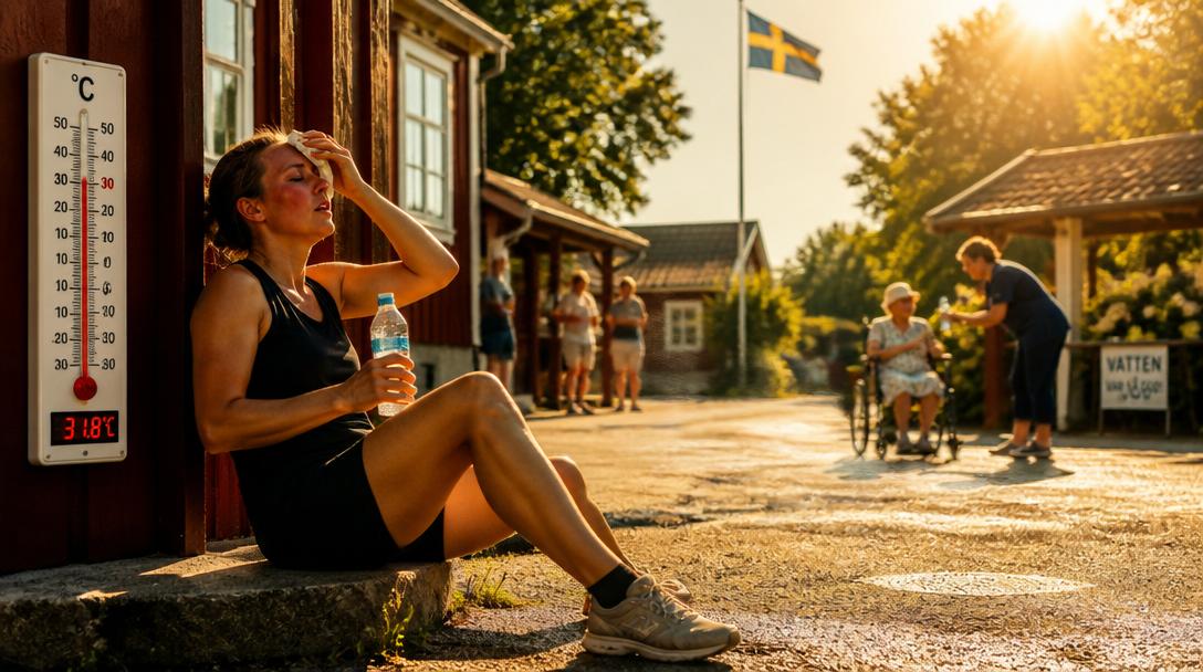 SMHI utökar värmevarning till större delar av Sverige