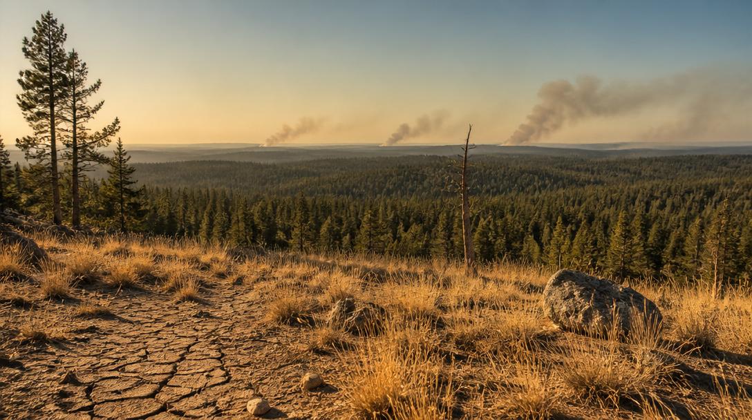 SMHI varnar för extrem skogsbrandrisk från Skåne till södra Norrland