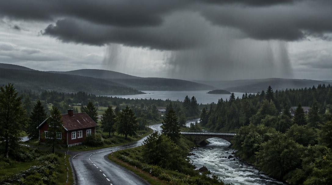 SMHI varnar för skyfall i Svealand och Gävleborg – upp till 80 millimeter regn väntas