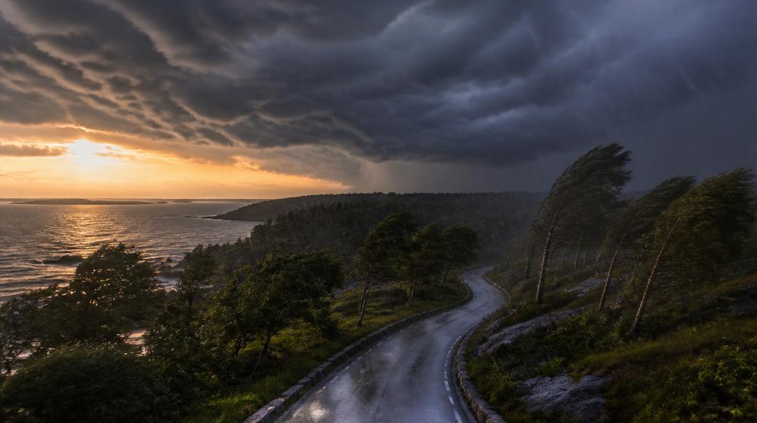 SMHI varnar för stormbyar och åska på söndag: "Riktigt blåsigt"