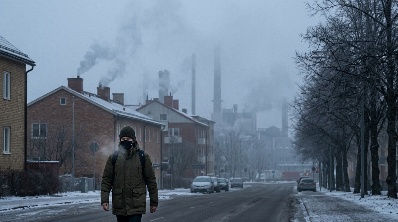 Smog över Göteborg – luften klassas som mycket ohälsosam