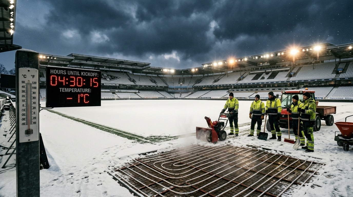 Snöfall hotar allsvenska premiären i Degerfors och Stockholm