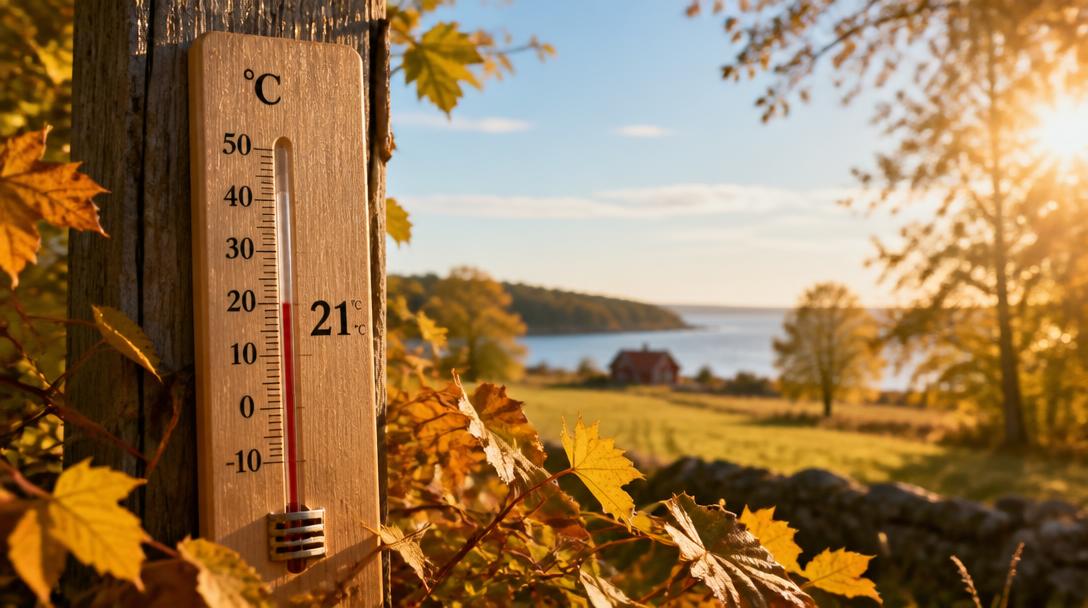 Södra Sverige kan få den varmaste oktoberdagen på åtta år