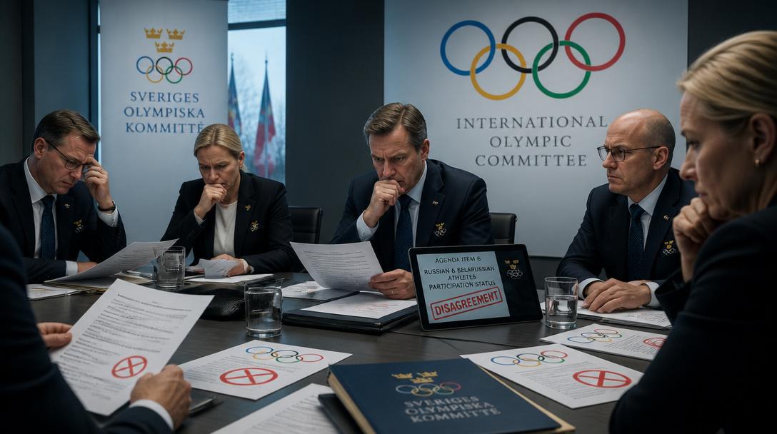 SOK kritiserar IOK:s beslut om Ryssland, men avfärdar bojkott av OS 2028