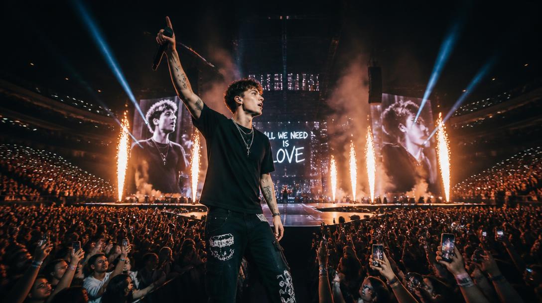 Sombr spelar på Avicii Arena i Stockholm den 9 maj 2027