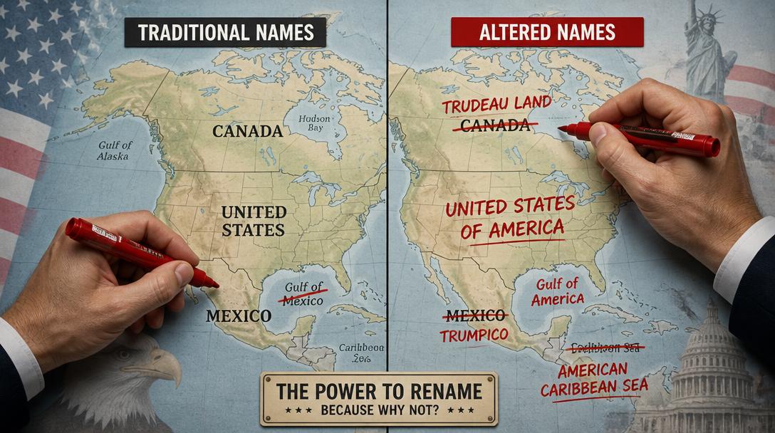 "South Park" byter namn till "South America" för att pika Trump