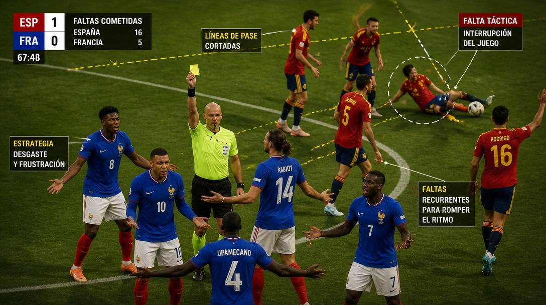 Spanien avväpnar Frankrikes mittfält, experter ser få chanser för "Les Bleus"