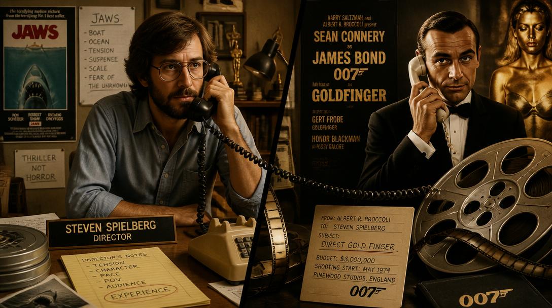 Spielberg fick nej till att regissera Bond, inte en utan två gånger