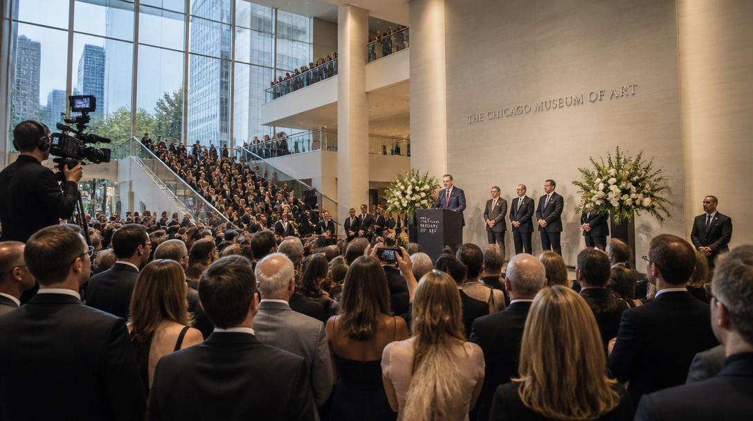 Springsteen, Bono och Aguilera inviger Obamas presidentmuseum i Chicago