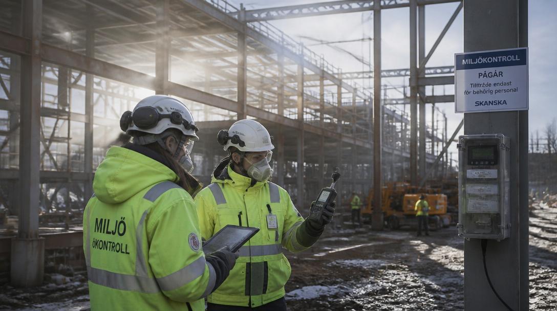 SSAB återupptar bygget i Luleå efter att damm pekats ut som sjukdomsorsak
