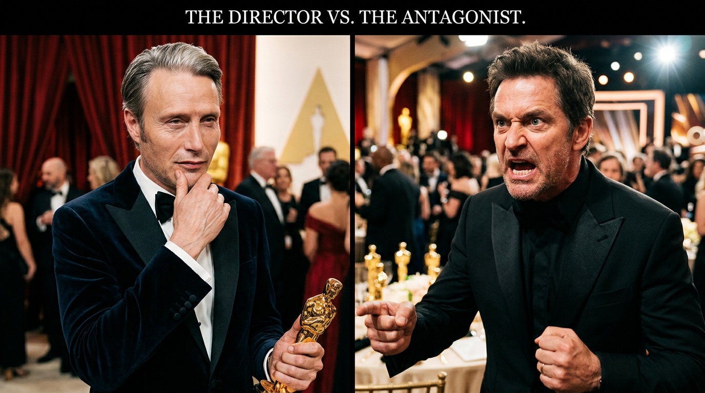 Stellan Skarsgård kan bli historisk på Oscarsgalan i natt