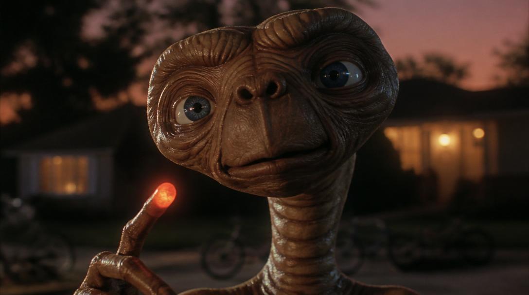 Steven Spielberg avslöjar: ET var "lite fuktig" men aldrig slemmig