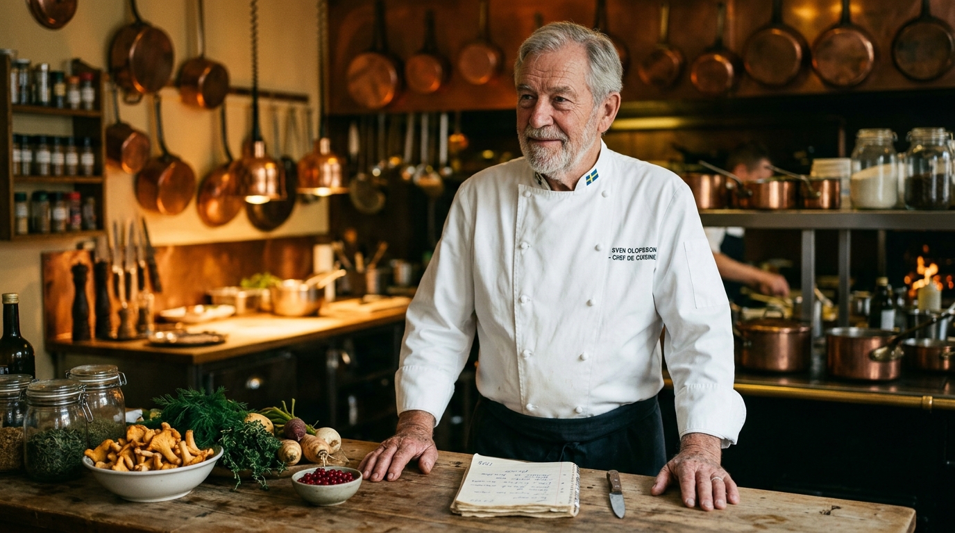 Stjärnkocken Erik Lallerstedt död – 79 år gammal
