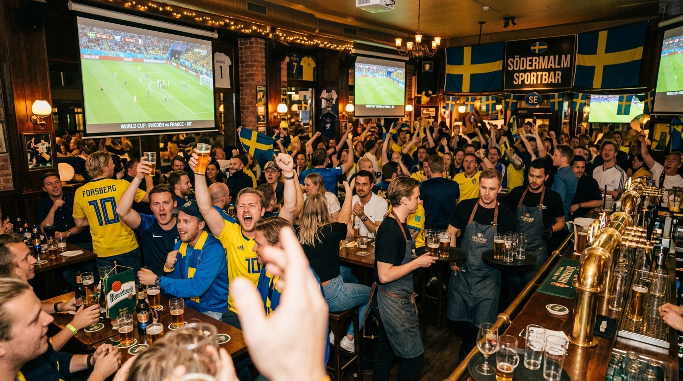 Stockholm tillåter alkoholservering till 08.00 under fotbolls-VM