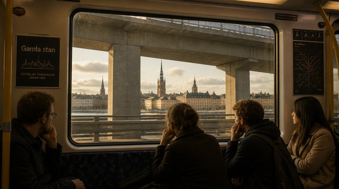 Stockholmare sörjer 50-årig tunnelbanevy som skymts av ny bro