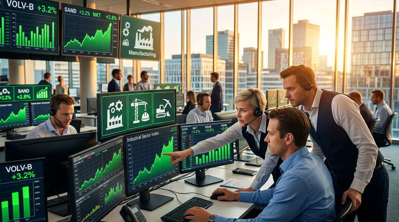 Stockholmsbörsen stiger 2,6 procent efter Trumps fredsutspel