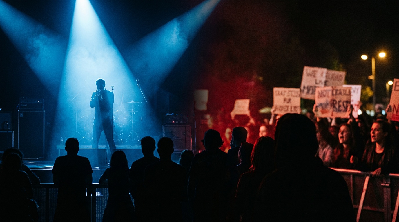 Storbritanniens premiärminister kallar Kanye Wests Londonfestival "djupt oroande"