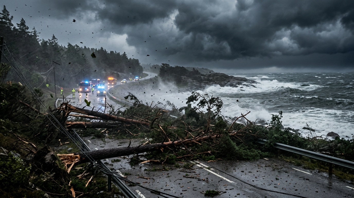 Stormen Dave pressar Räddningstjänsten Storgöteborg: "Hoppas att kulmen är nådd"