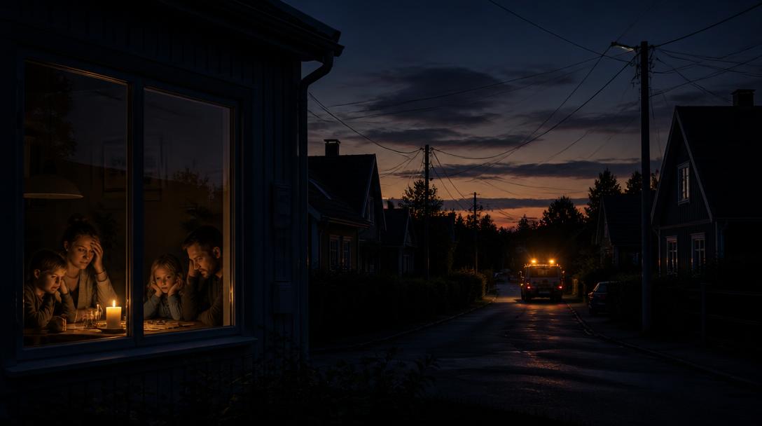 Strömavbrott i Oxelösund åtgärdat, 12 000 hushåll drabbades