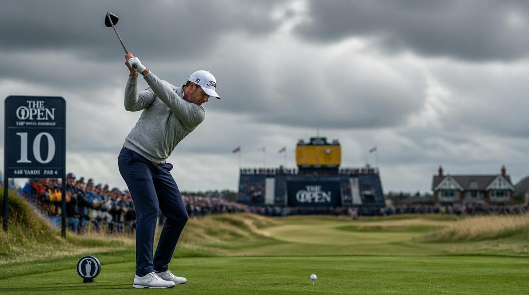 Suber leder British Open efter första varvet, Åberg sex slag efter