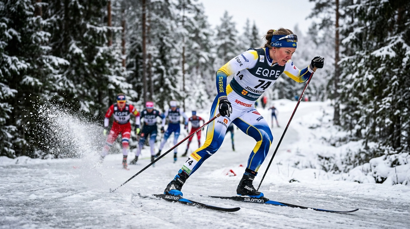 Sundling vann sprinten i Lahti, fyra svenskor i final