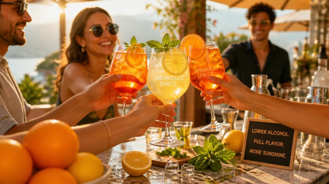 Sura smaker och spritz dominerar sommarens barer 2026