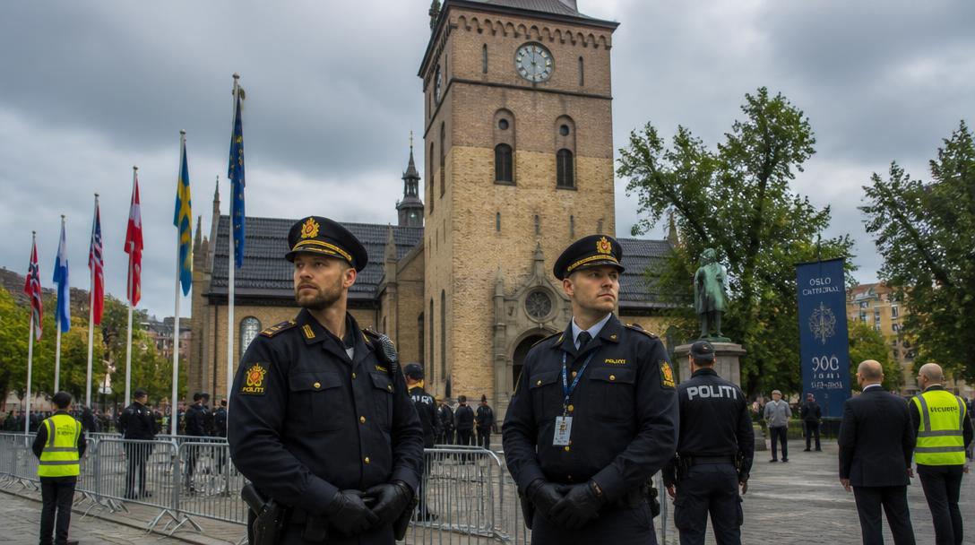 Svensk polis förstärker norsk säkerhet under kung Haralds begravning