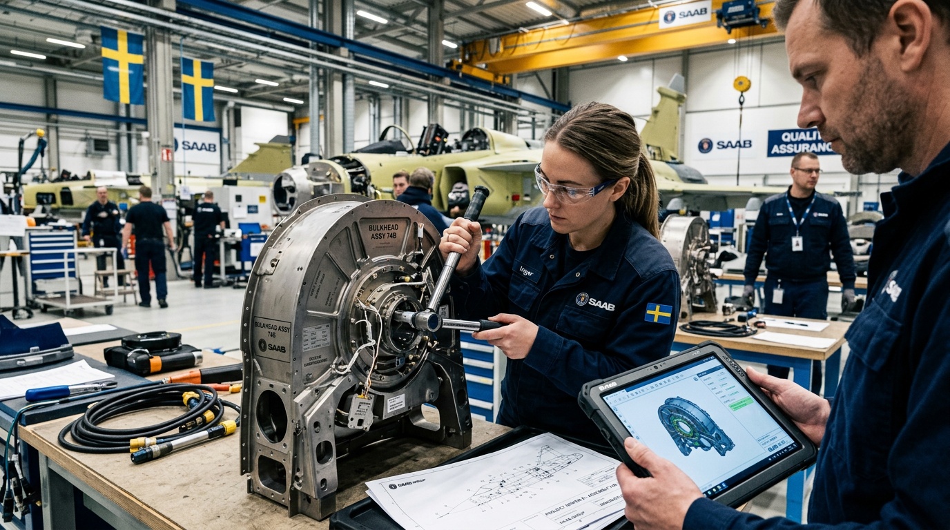 Svensk vapenexport nådde 28 miljarder kronor 2025, och kan öka mer