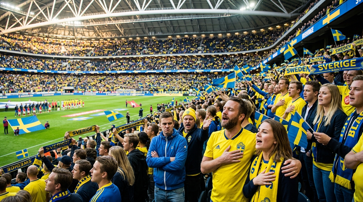 Svenska Fotbollförbundet får 90 000 kronor i böter efter burop mot Polen