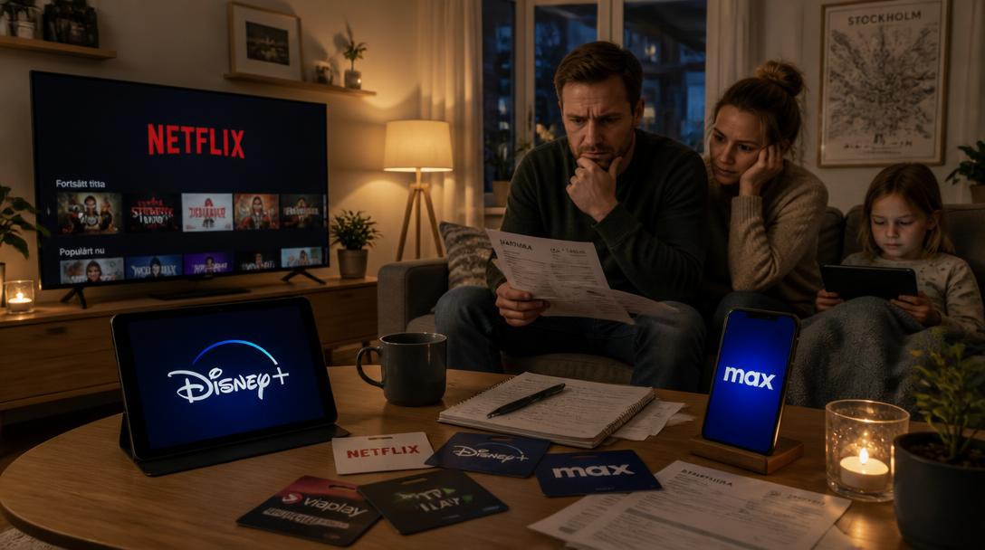 Svenska hushåll spenderade nästan 7 miljarder på streaming 2025